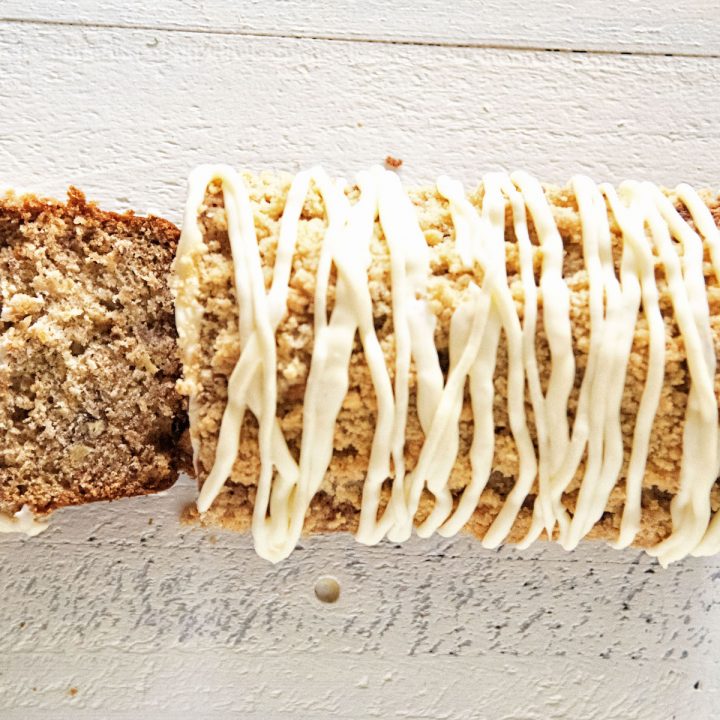 Hummingbird Streusel Loaf Cake 