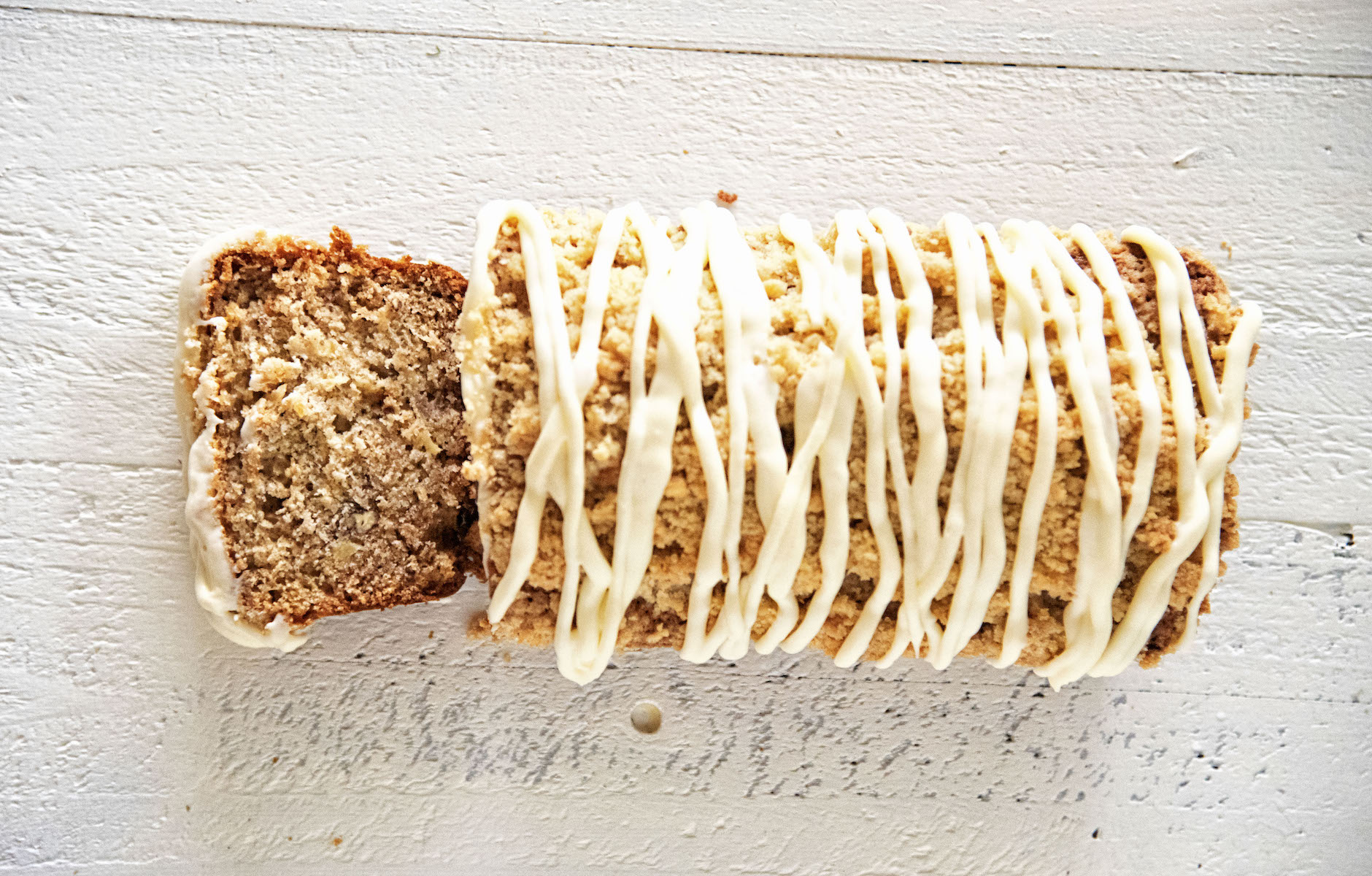 Hummingbird Streusel Loaf Cake