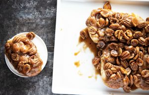 Whiskey Butterscotch Pecan Sticky Buns