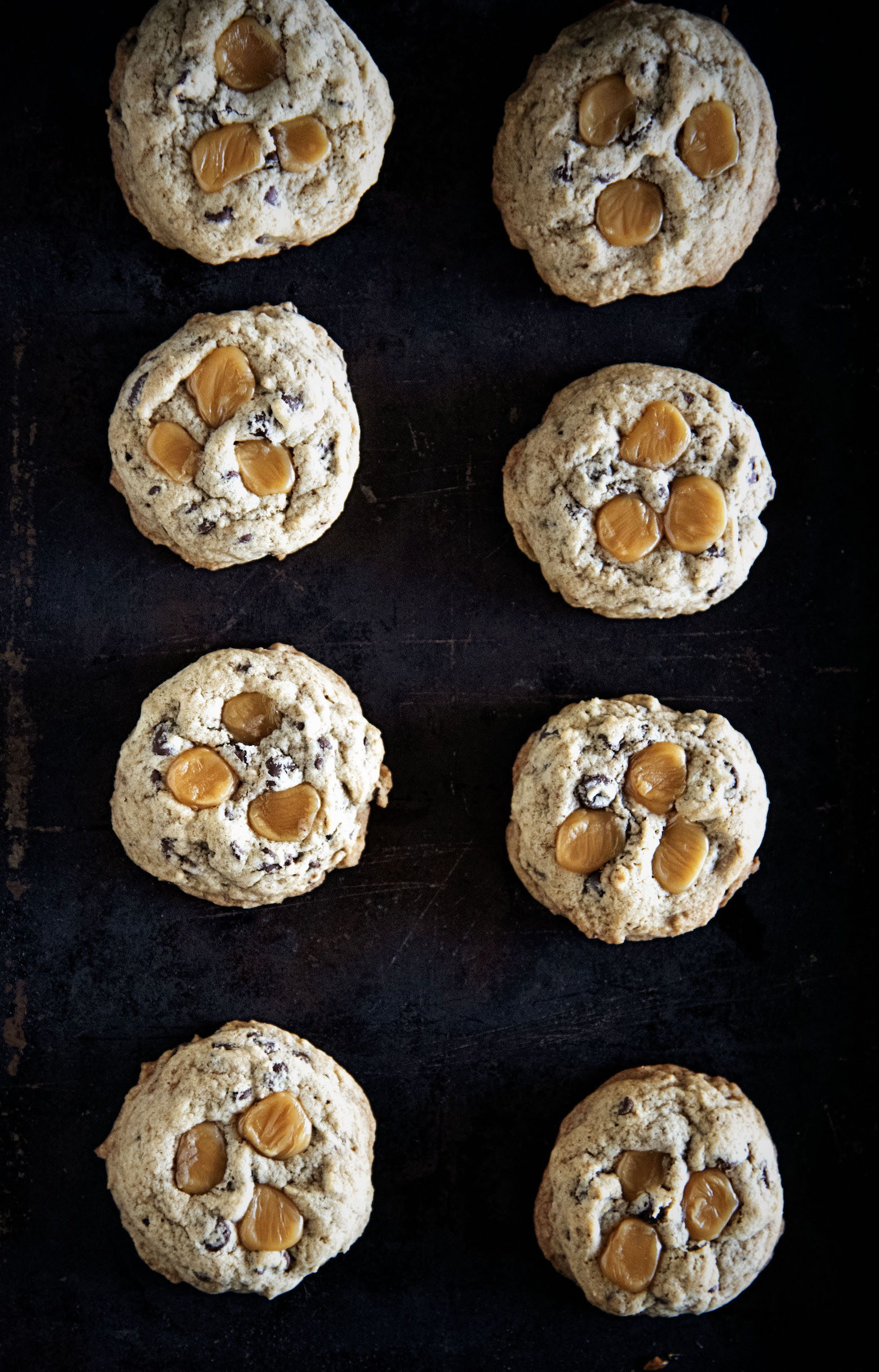 Bailey's Irish Coffee Caramel Cookies 