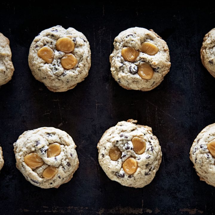 Bailey's Irish Coffee Caramel Cookies 