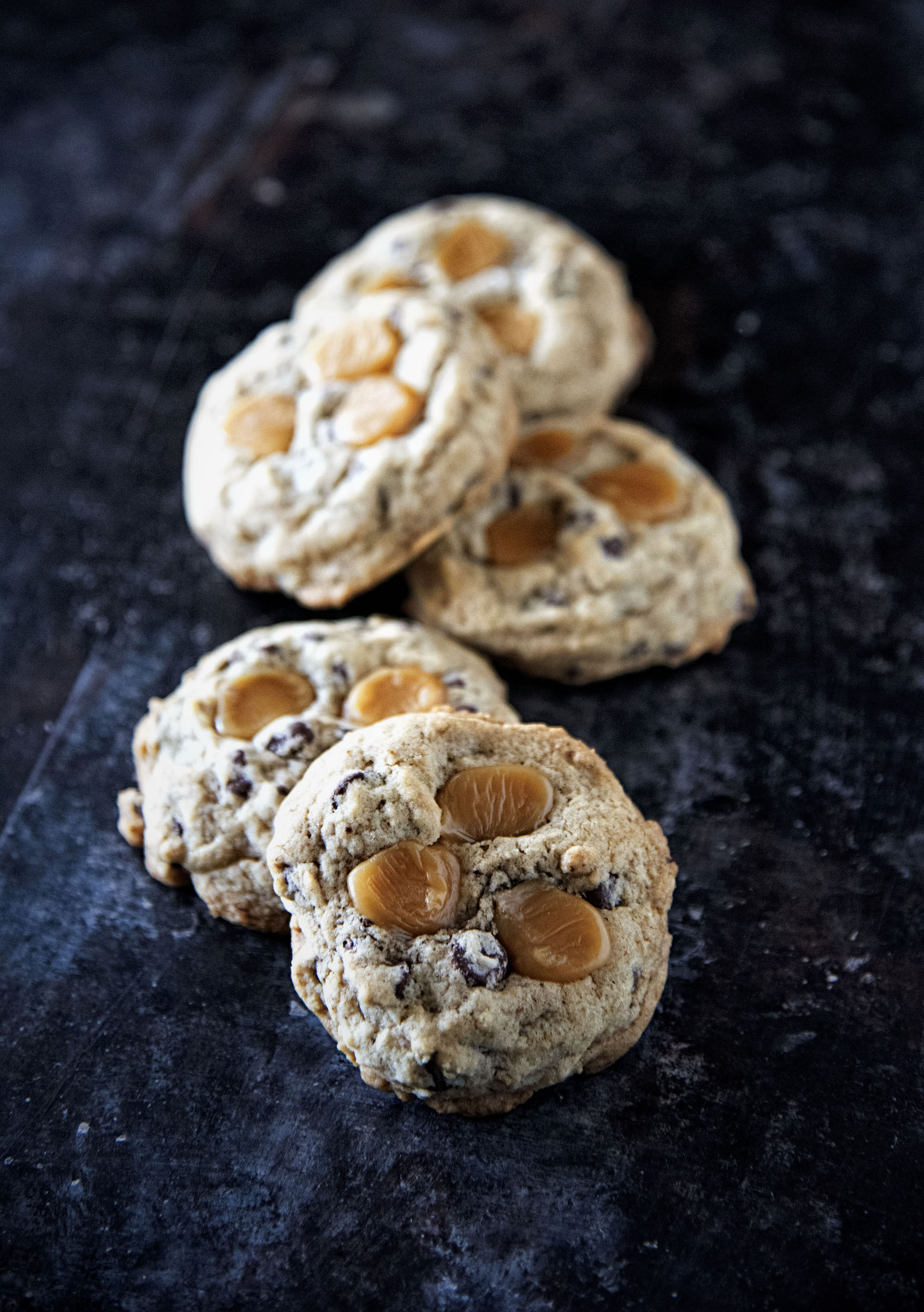 Bailey's Irish Coffee Caramel Cookies 