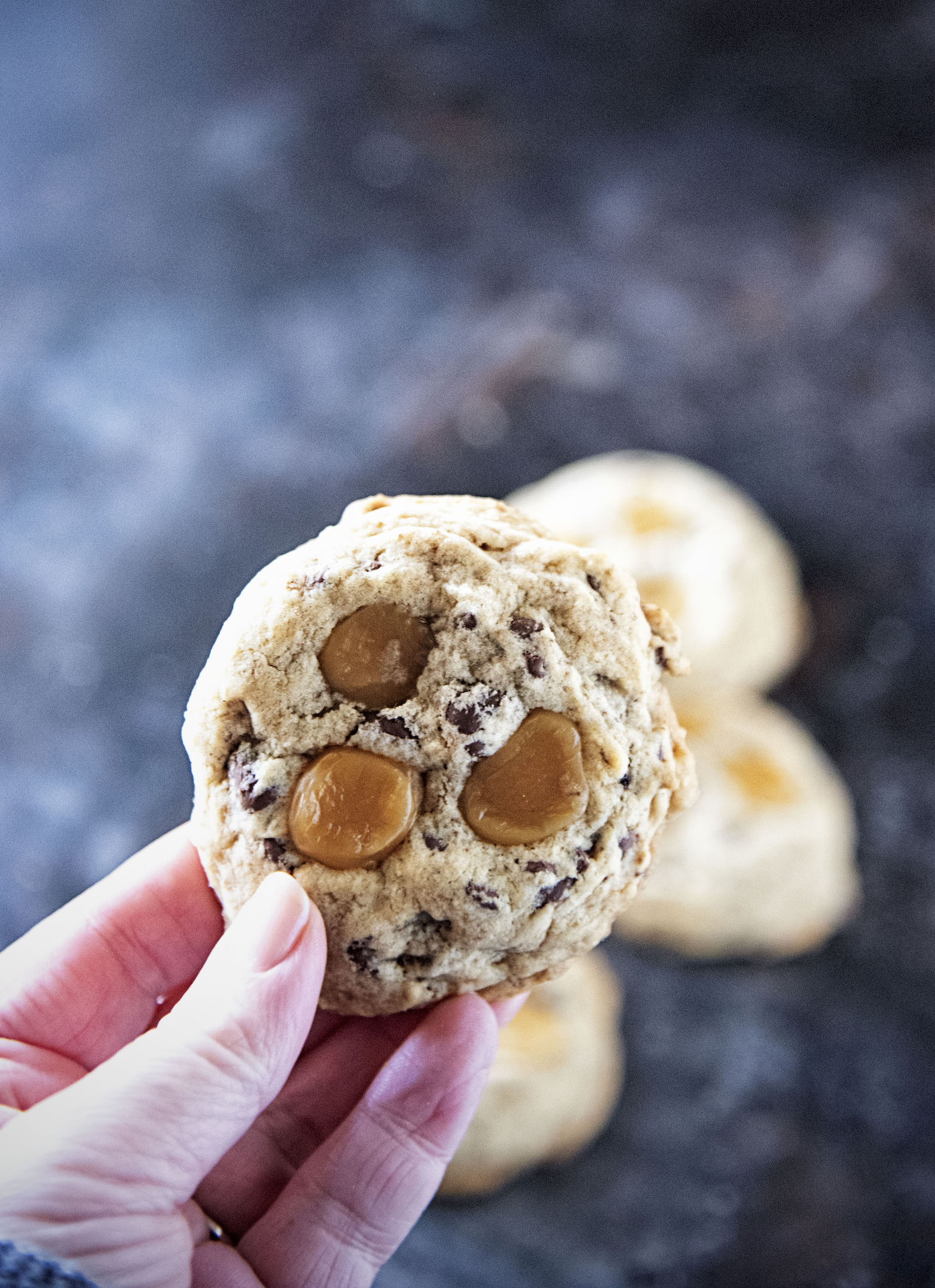 Bailey's Irish Coffee Caramel Cookies 