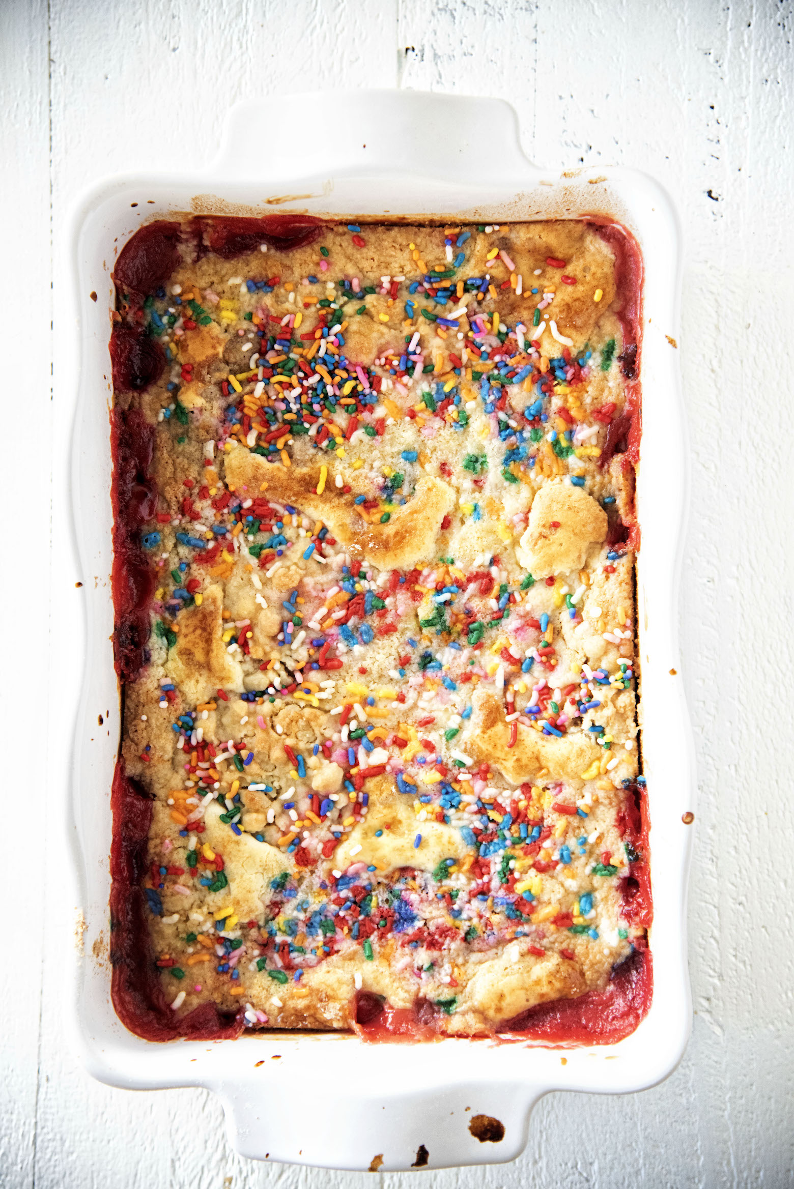 Banana Split Dump Cake