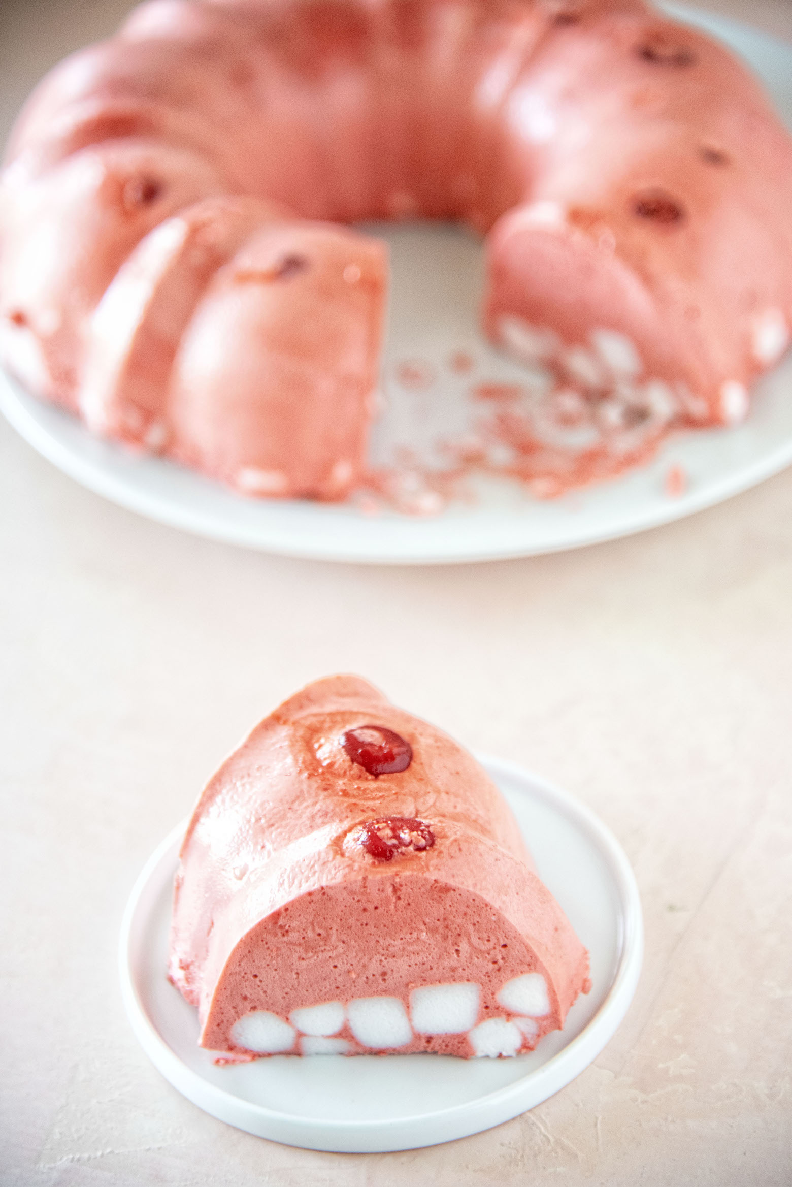 Cherry Coke Float Jell-O Salad