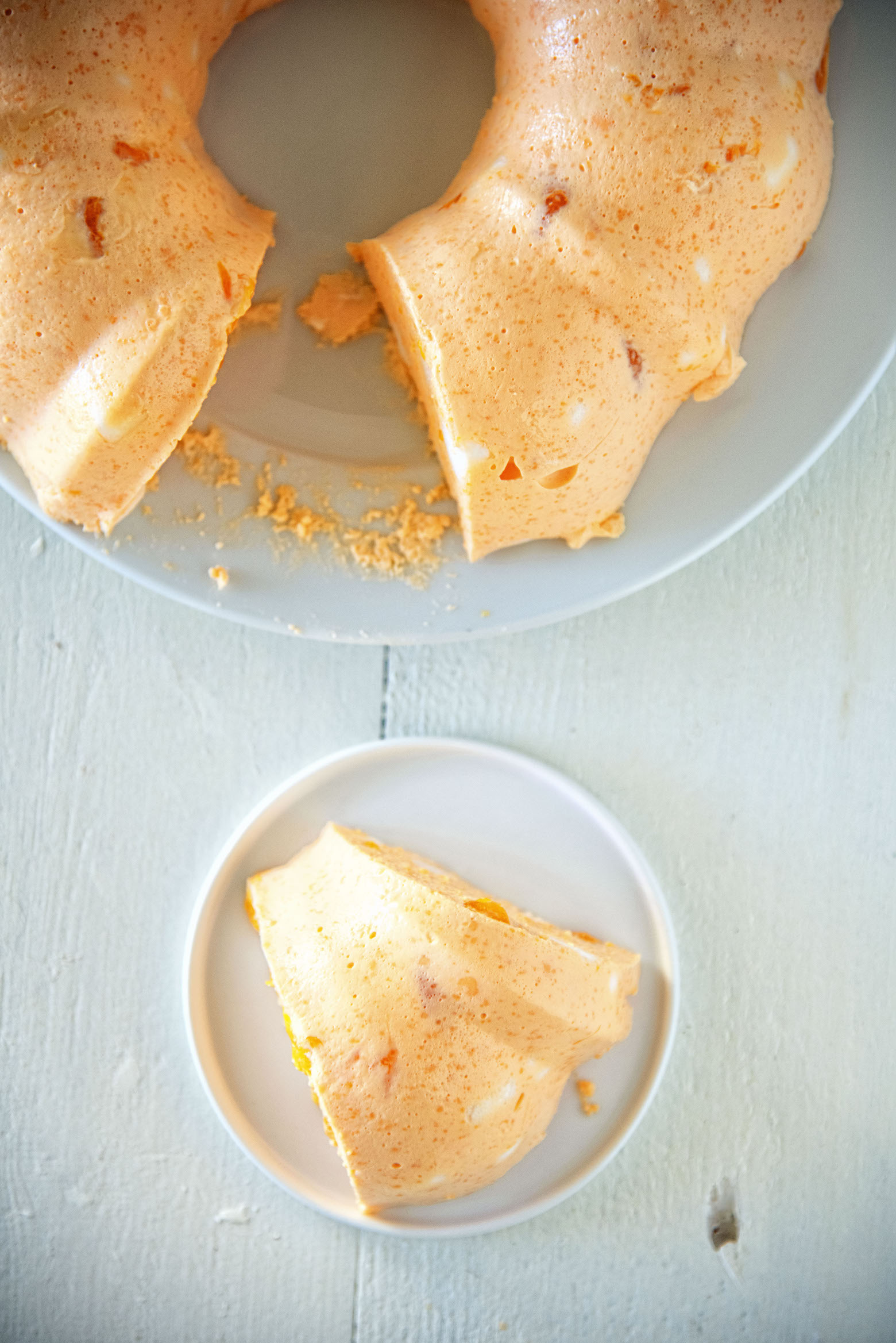 Creamsicle Marshmallow Jell-O Salad 