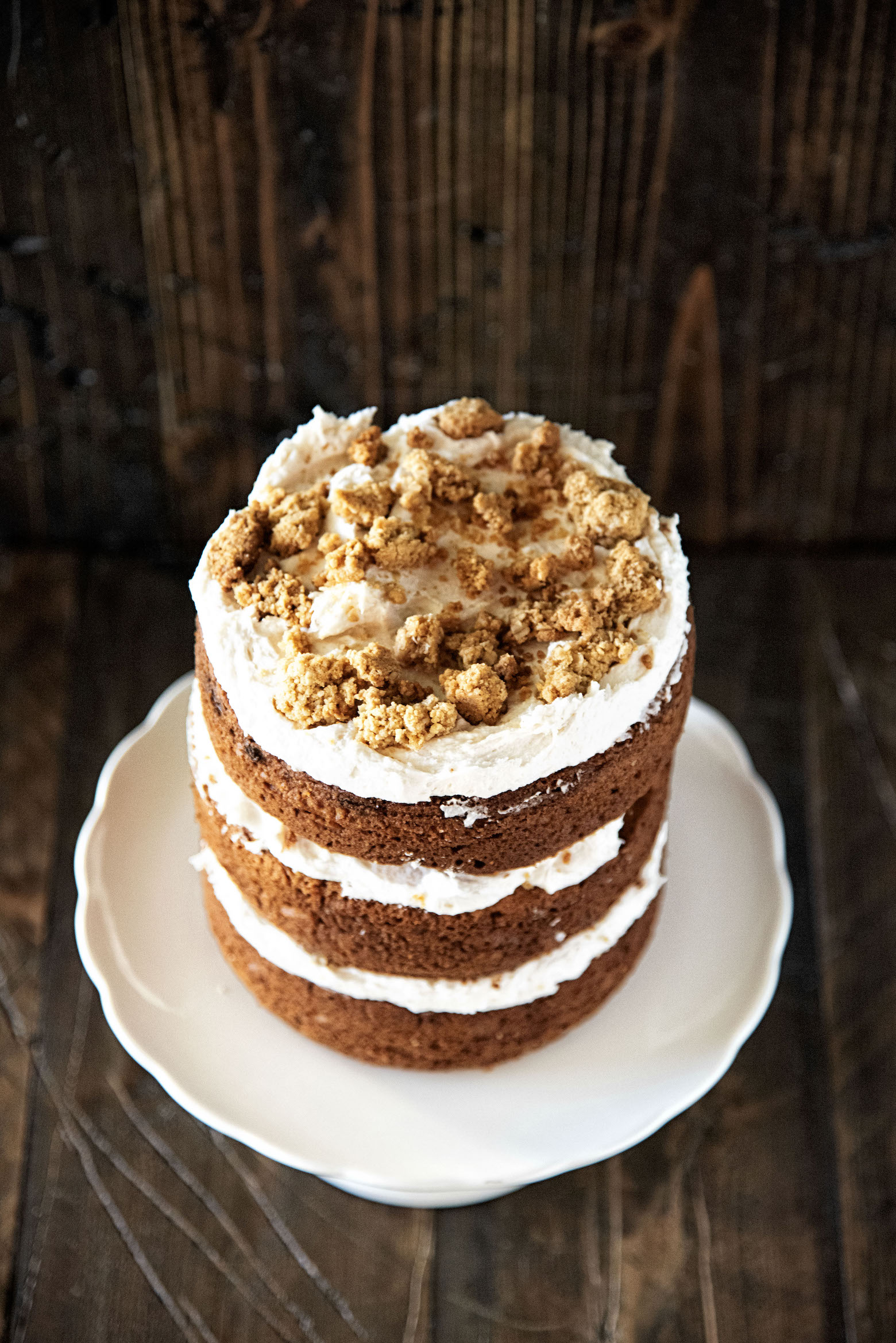 Oatmeal Cream Pie Cake 