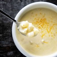 Potato Three Cheese Soup