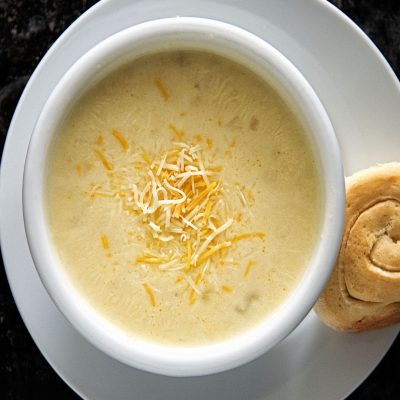 Potato Three Cheese Soup