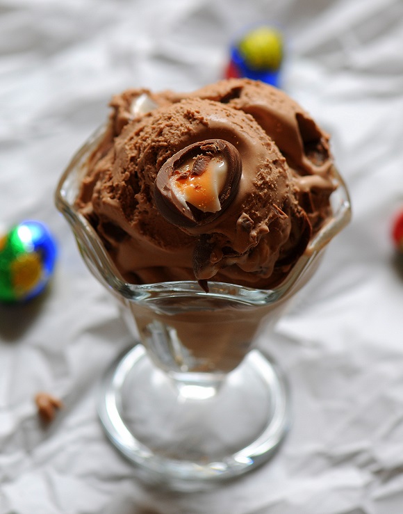 Cadbury Crème Egg Ice Cream