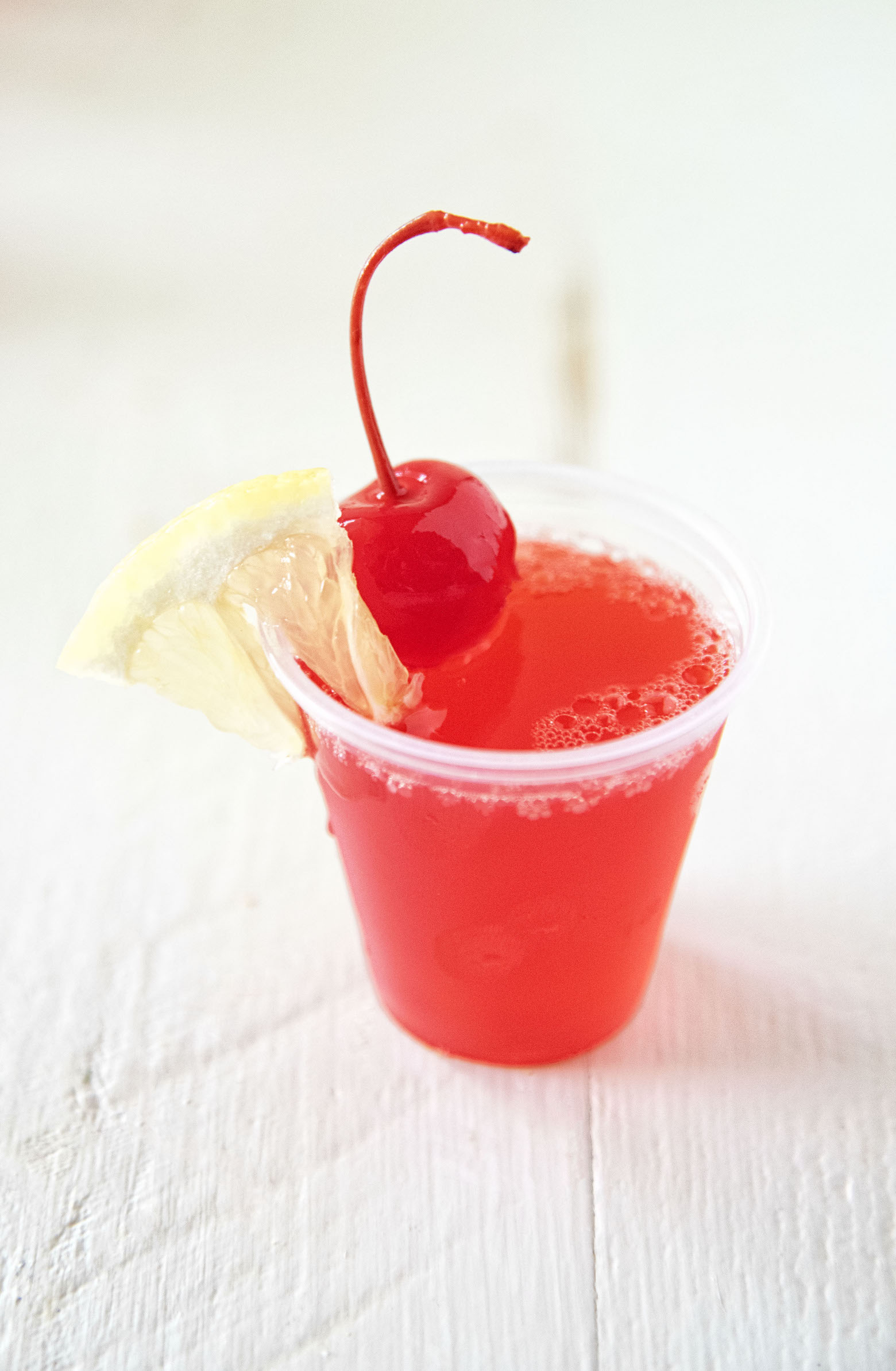 Cherry Lemonade Jell-O Shot