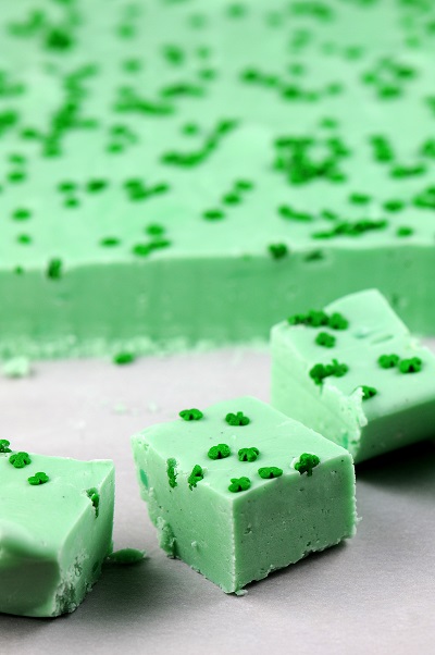 Drunken Grasshopper Fudge