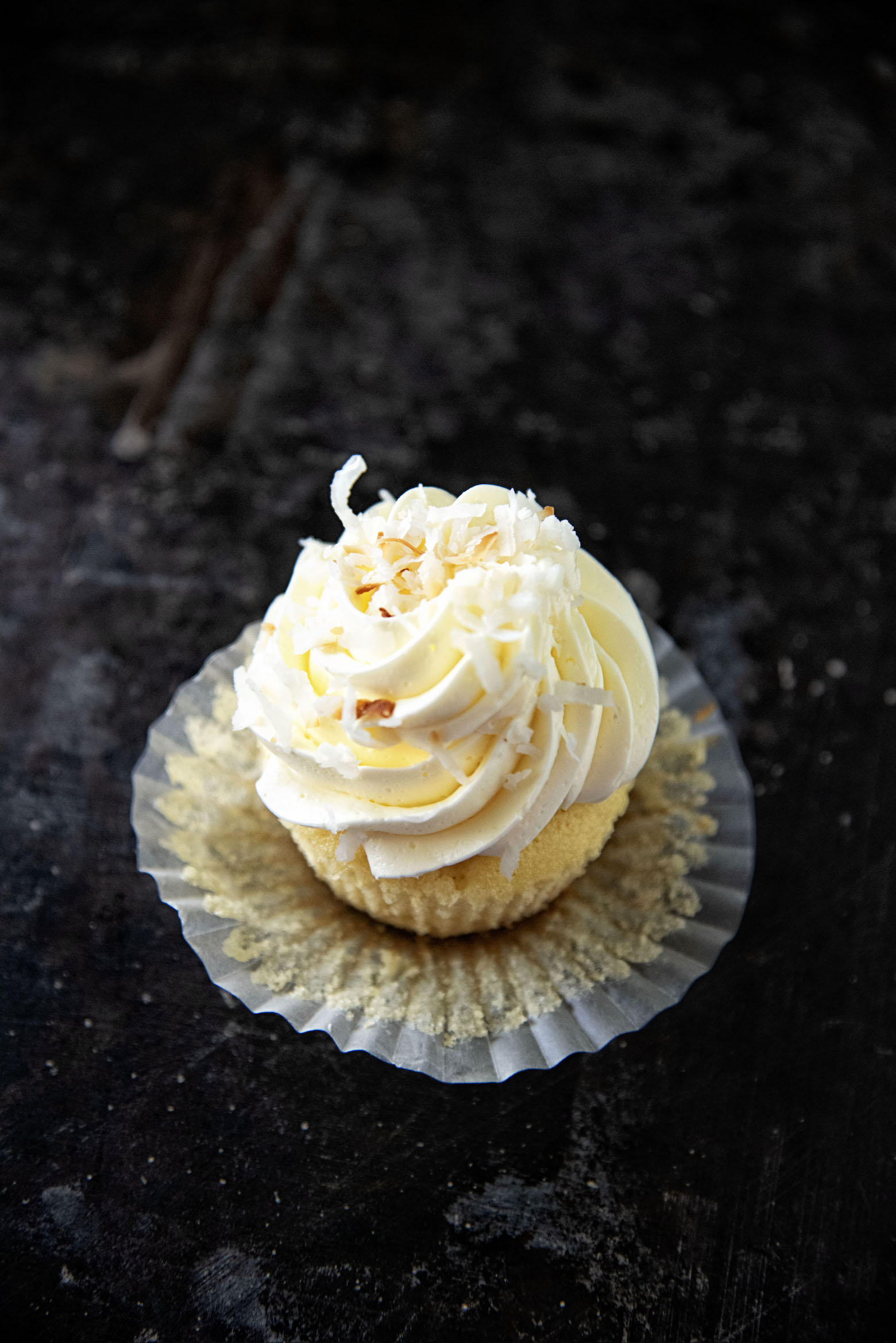 Key Lime Toasted Coconut Cupcakes