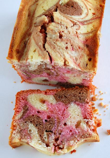 Neapolitan Pound Cake