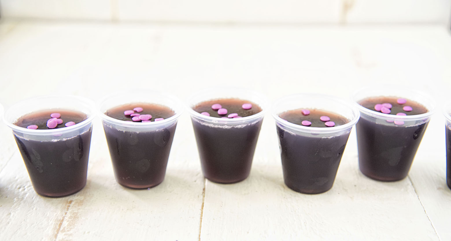 Grape Limeade Vodka Jell- Shots