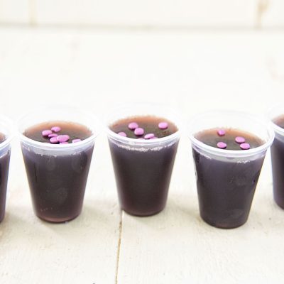 Grape Limeade Vodka Jelly Shots