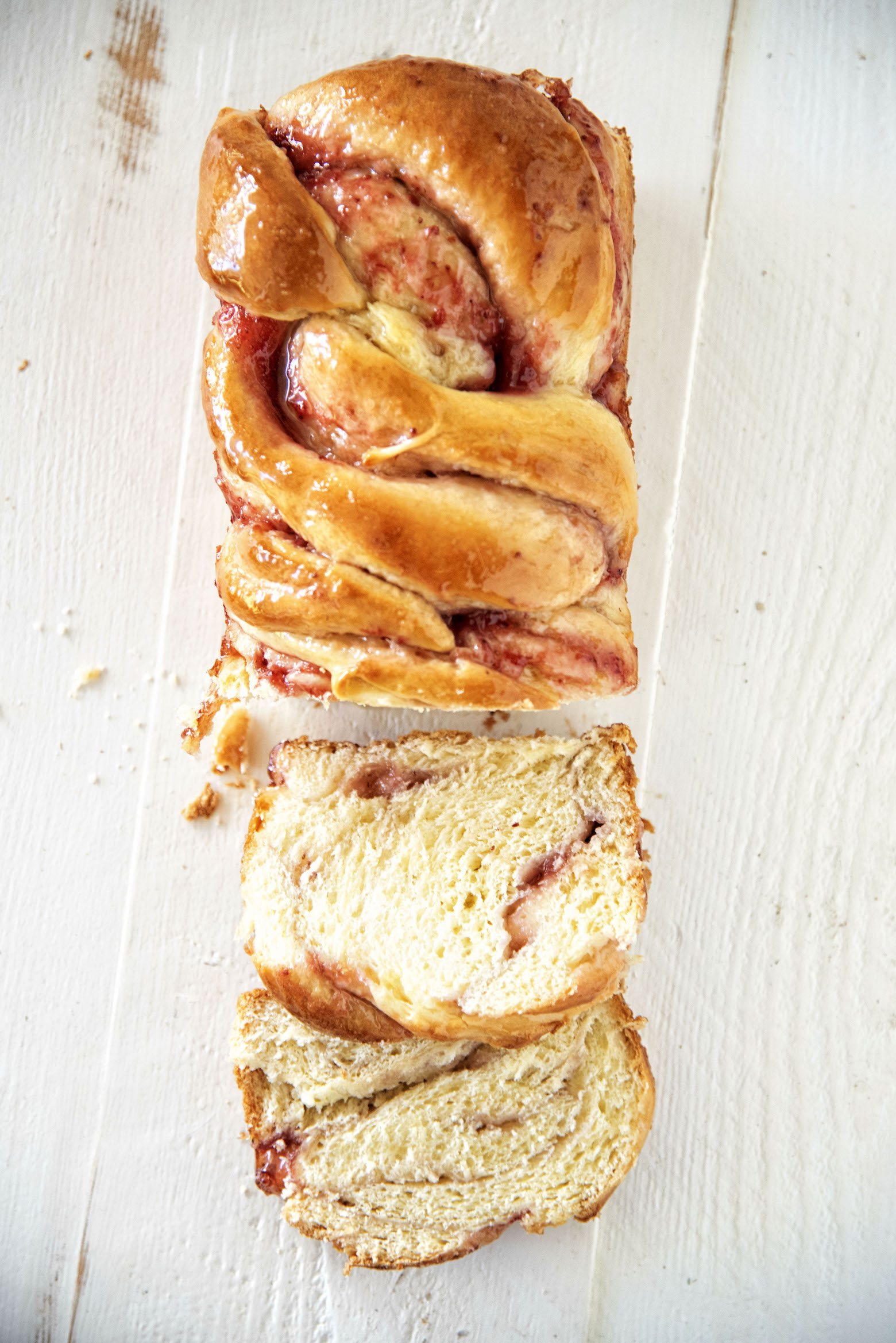 Strawberry Lemonade Babka