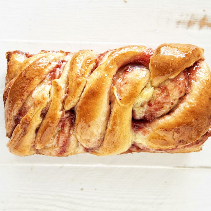 Strawberry Lemonade Babka