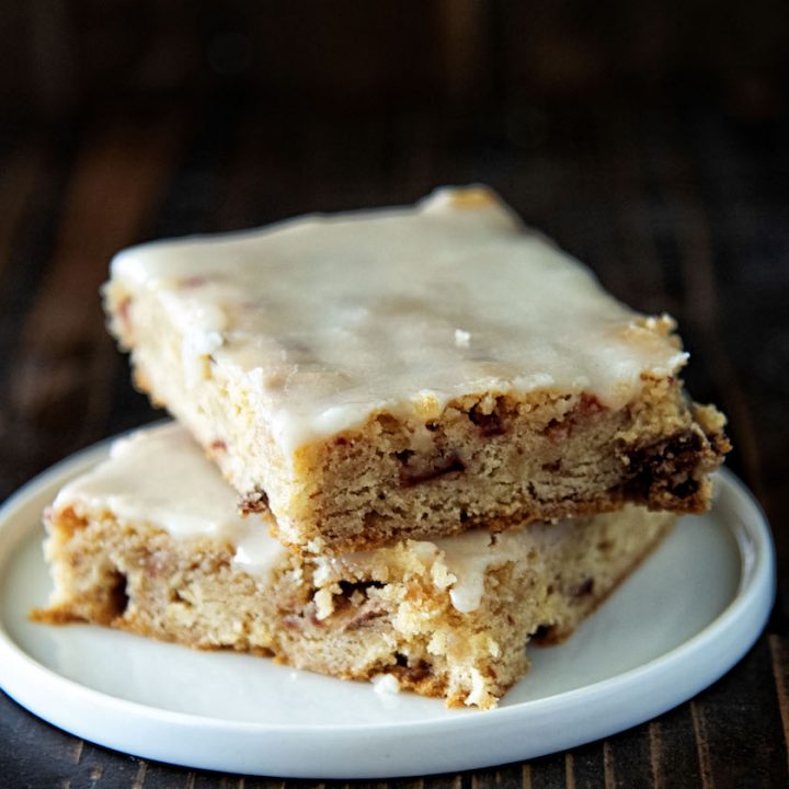 Strawberry Lemonade Blondies