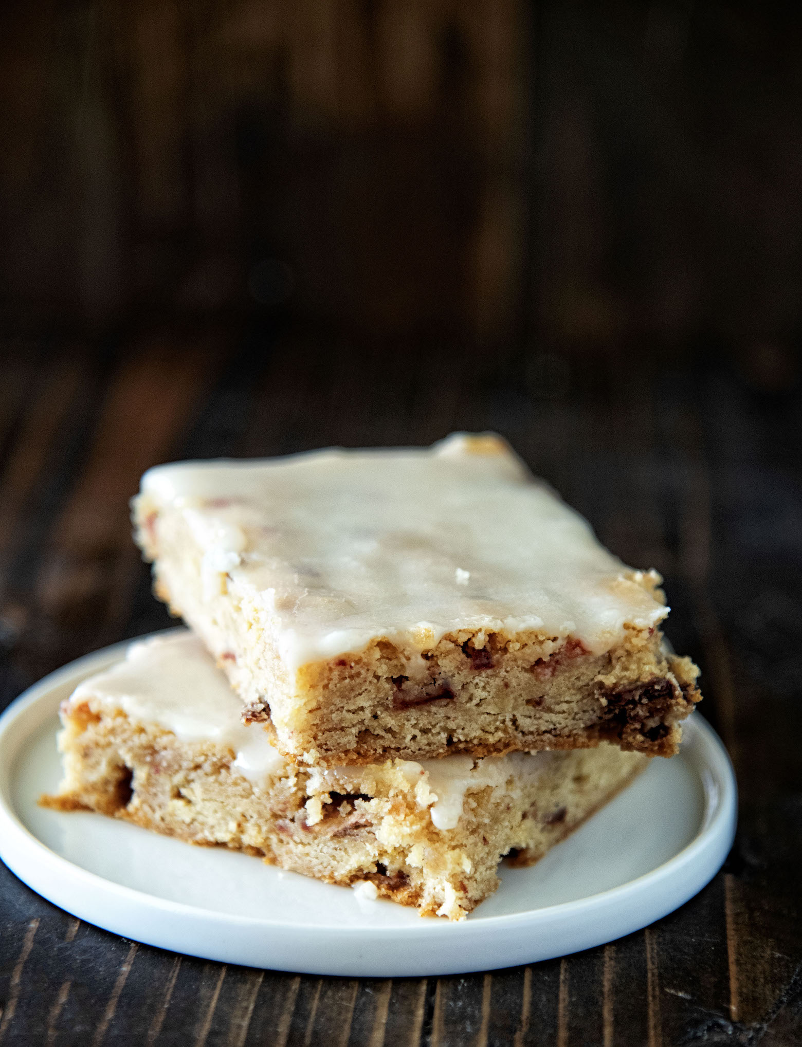 Strawberry Lemonade Blondies 