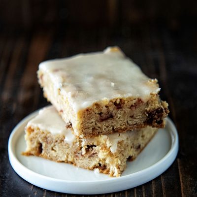 Strawberry Lemonade Blondies