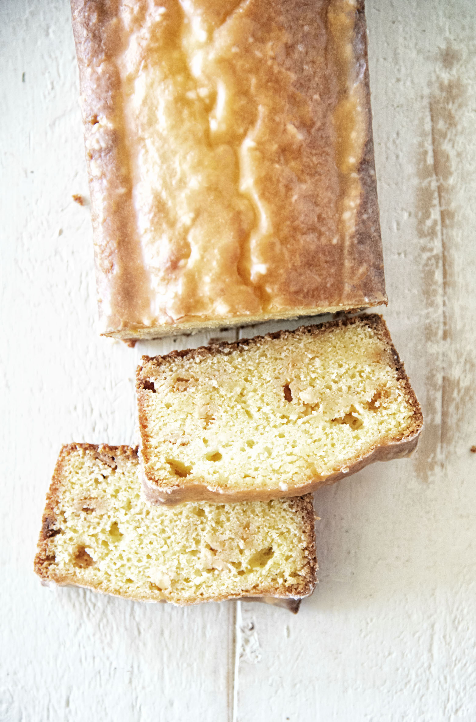 Orange Sherbet Loaf Cake