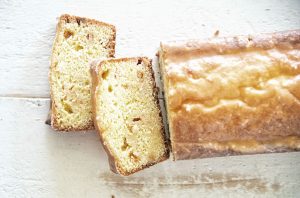 Orange Sherbet Loaf Cake