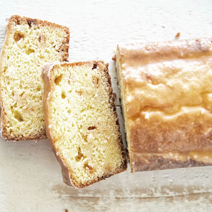 Orange Sherbet Loaf Cake