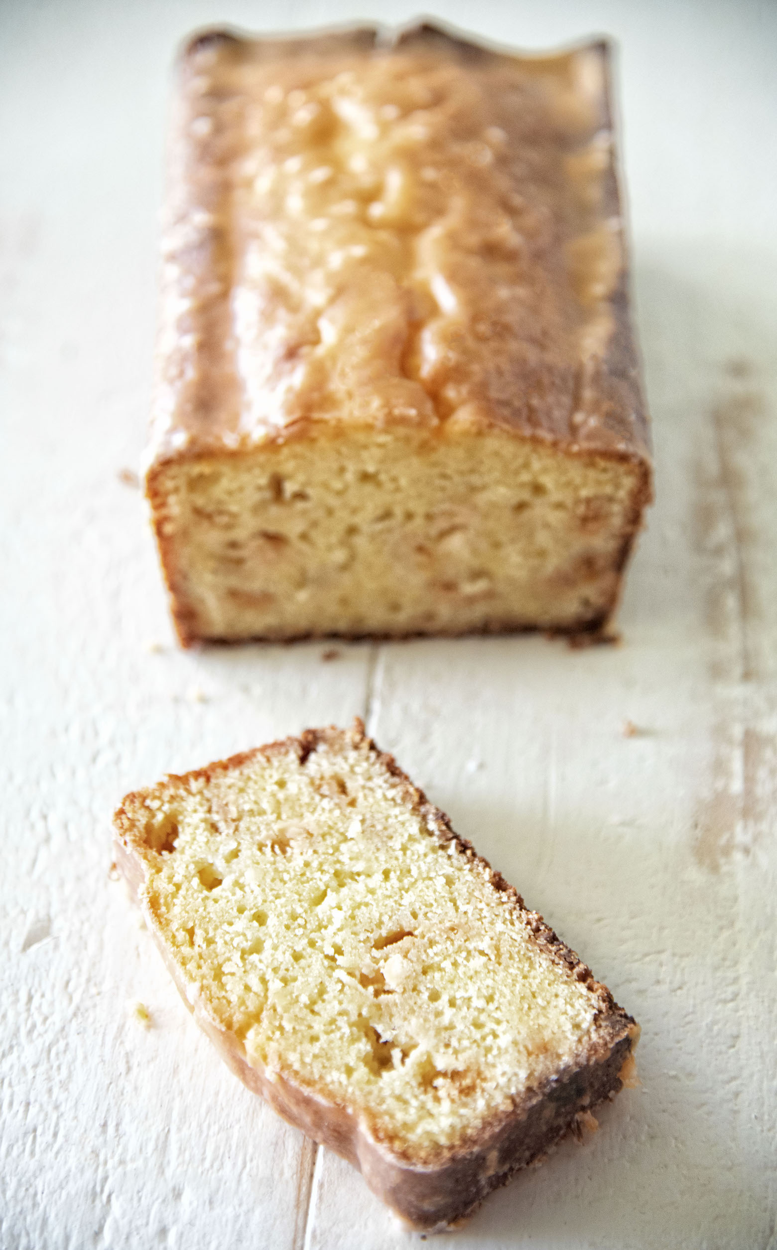 Orange Sherbet Loaf Cake