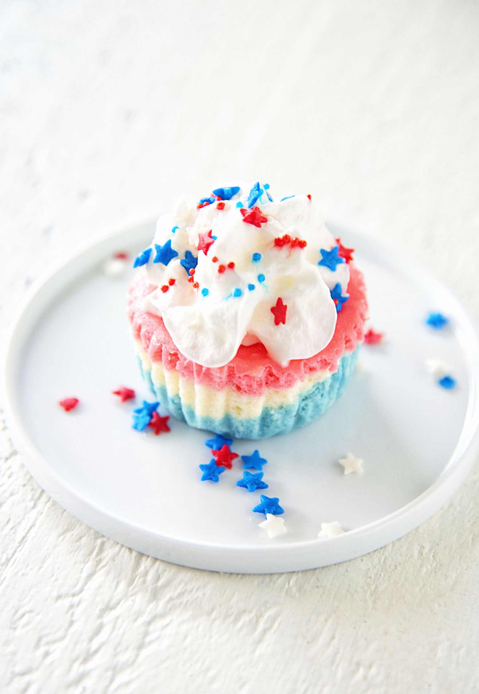 Bomb Pop Cheesecake Cups