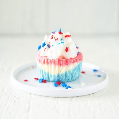 Bomb Pop Cheesecake Cups #SummerDessertWeek
