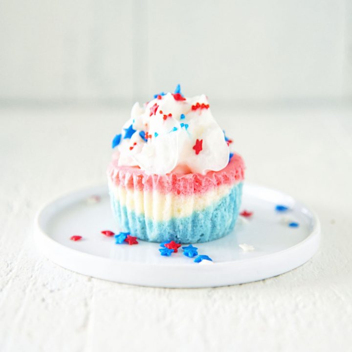 Bomb Pop Cheesecake Cups