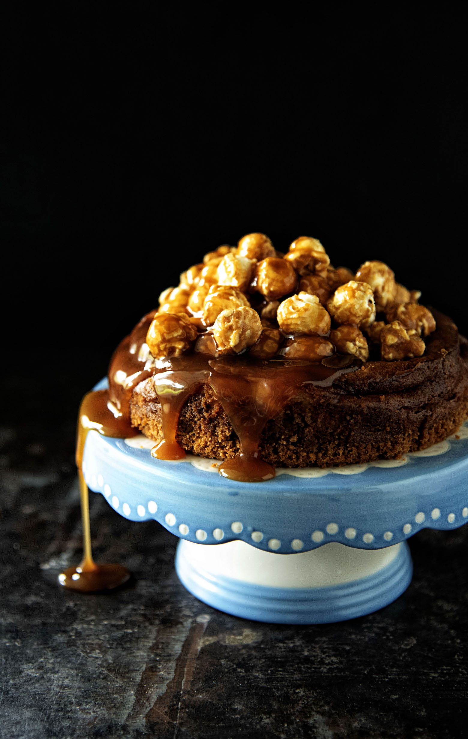 Caramel Corn Cheesecake 