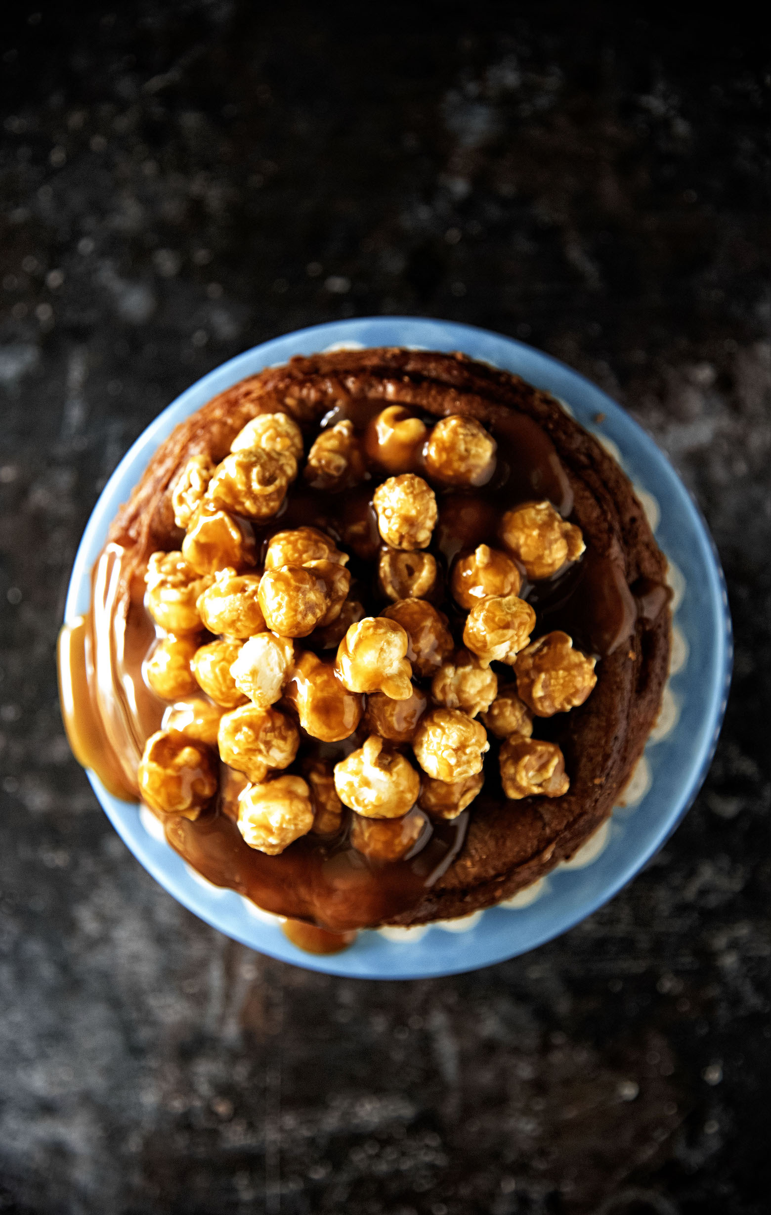 Caramel Corn Cheesecake 