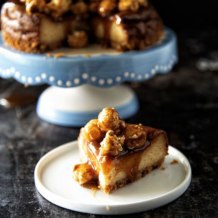 Caramel Corn Cheesecake 