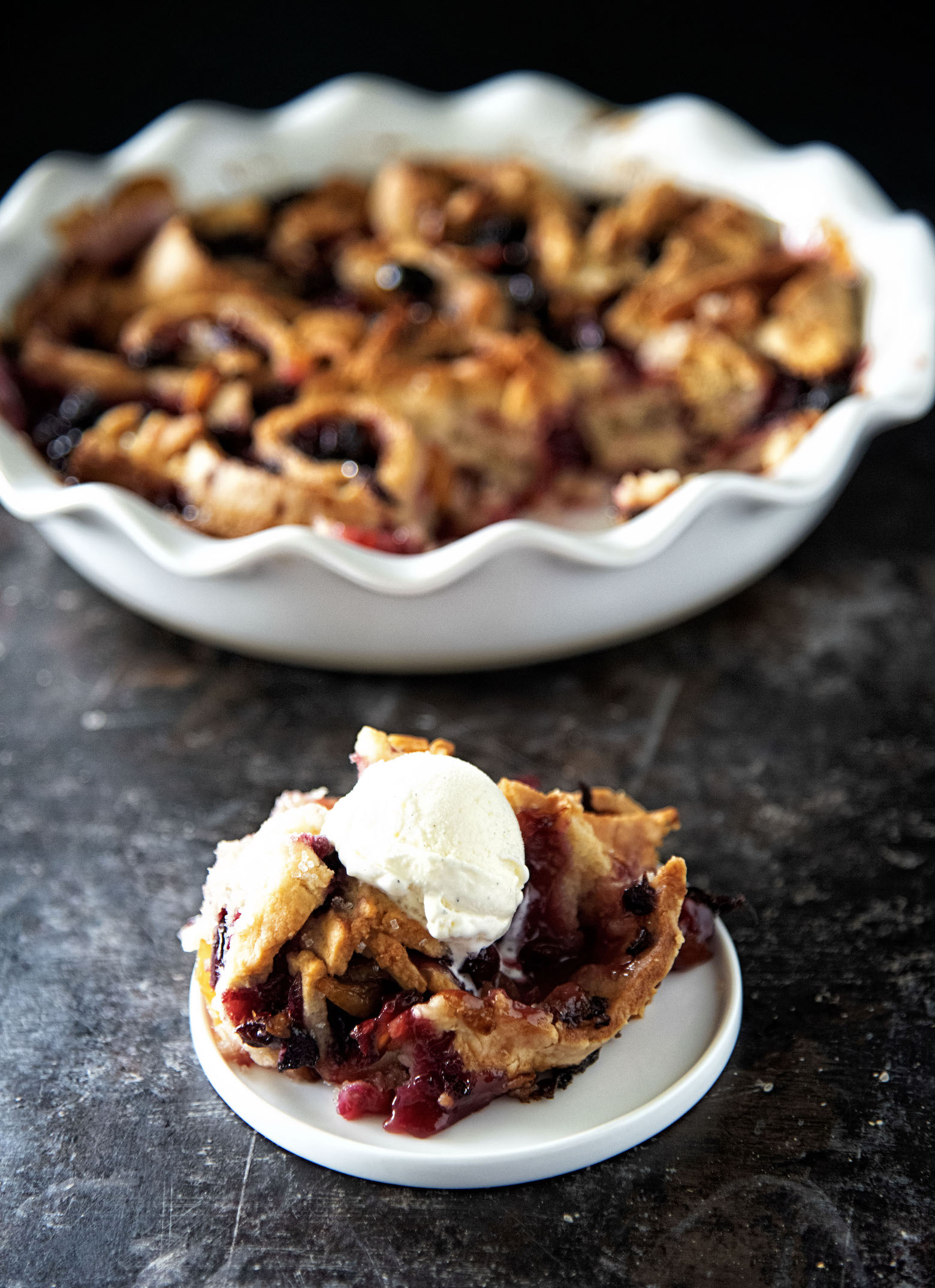 Cherry Limeade Biscuit Cobbler 