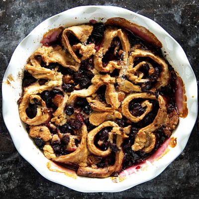 Cherry Limeade Biscuit Cobbler