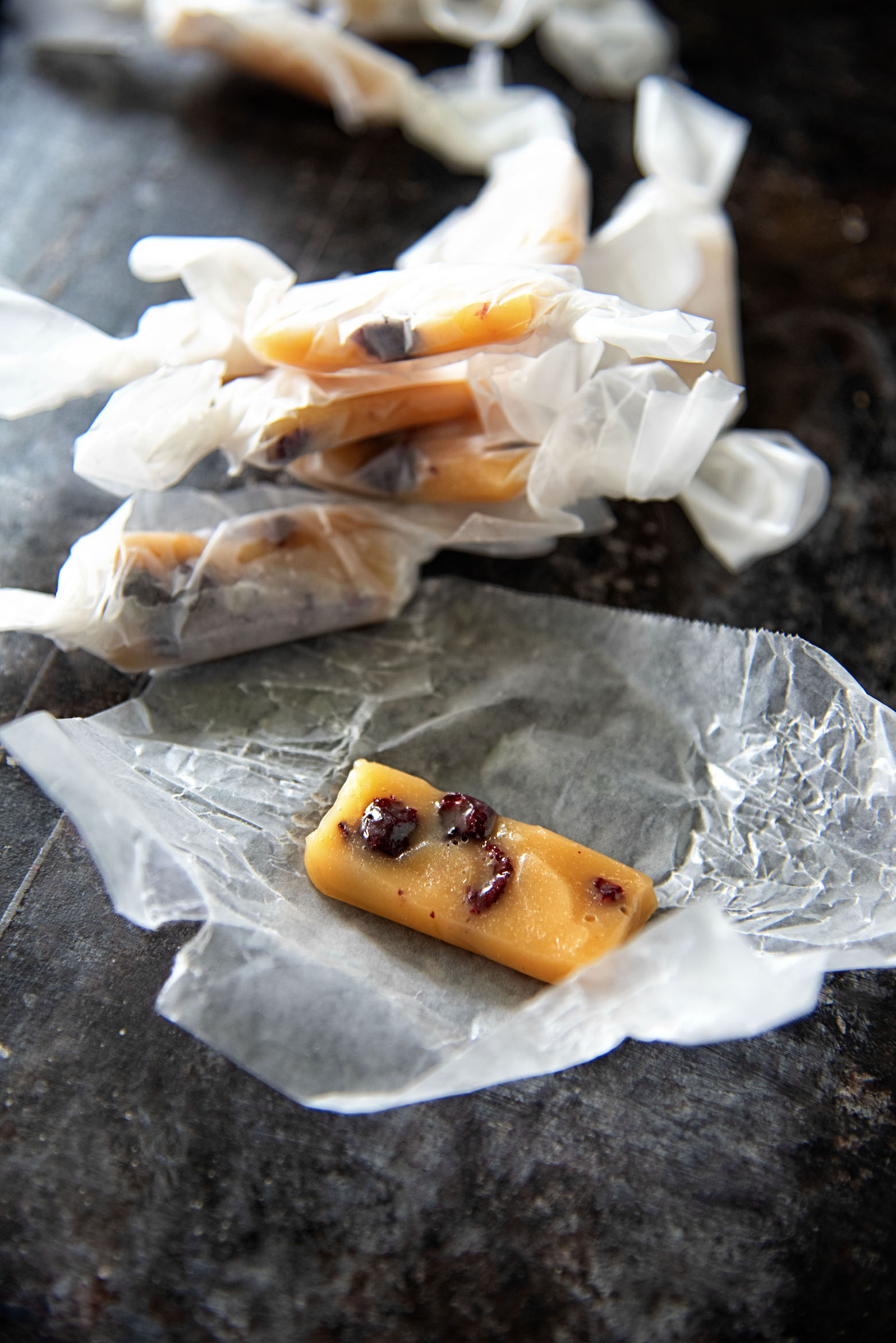 Cherry Limeade Caramels