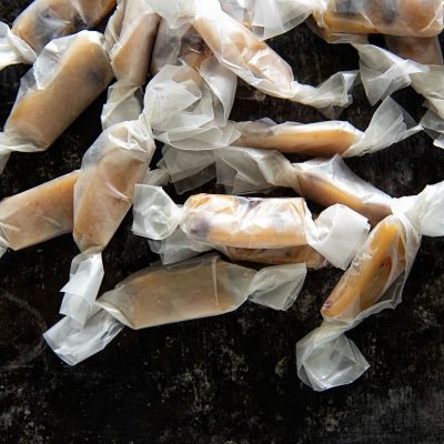 Cherry Limeade Caramels