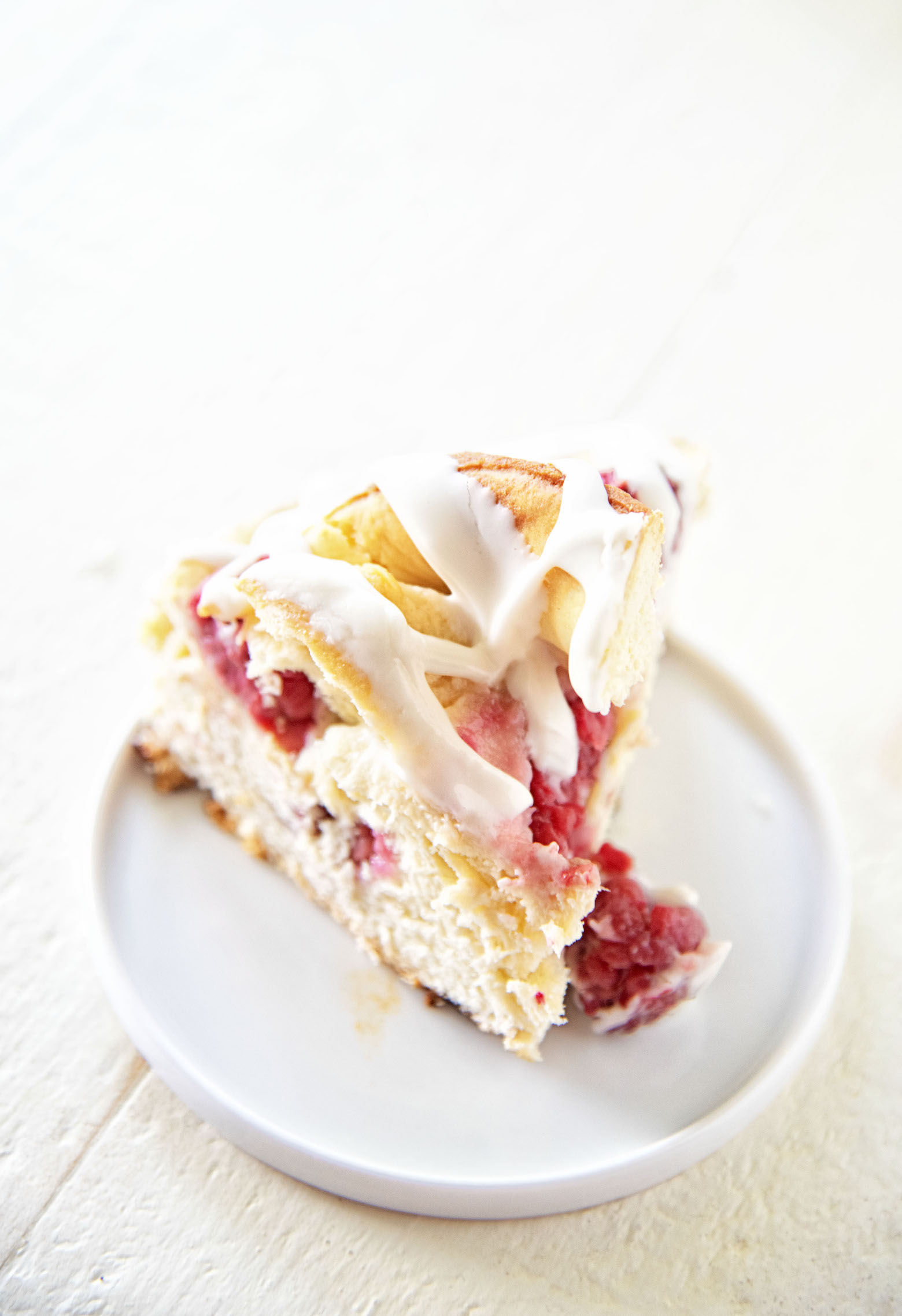 Honey Raspberry Coffee Cake