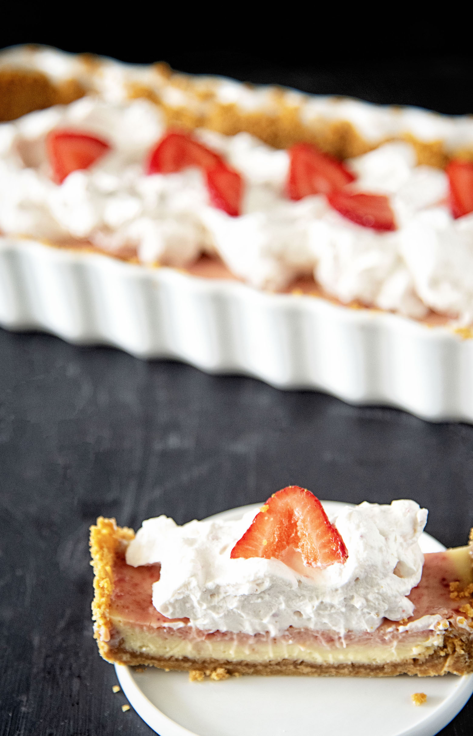 Strawberry Key Lime Tart