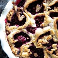 Tayberry Biscuit Cobbler