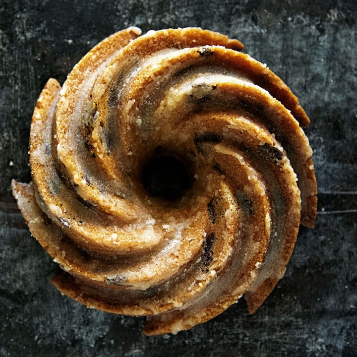 Bourbon Brown Butter Chocolate Chip Cake 