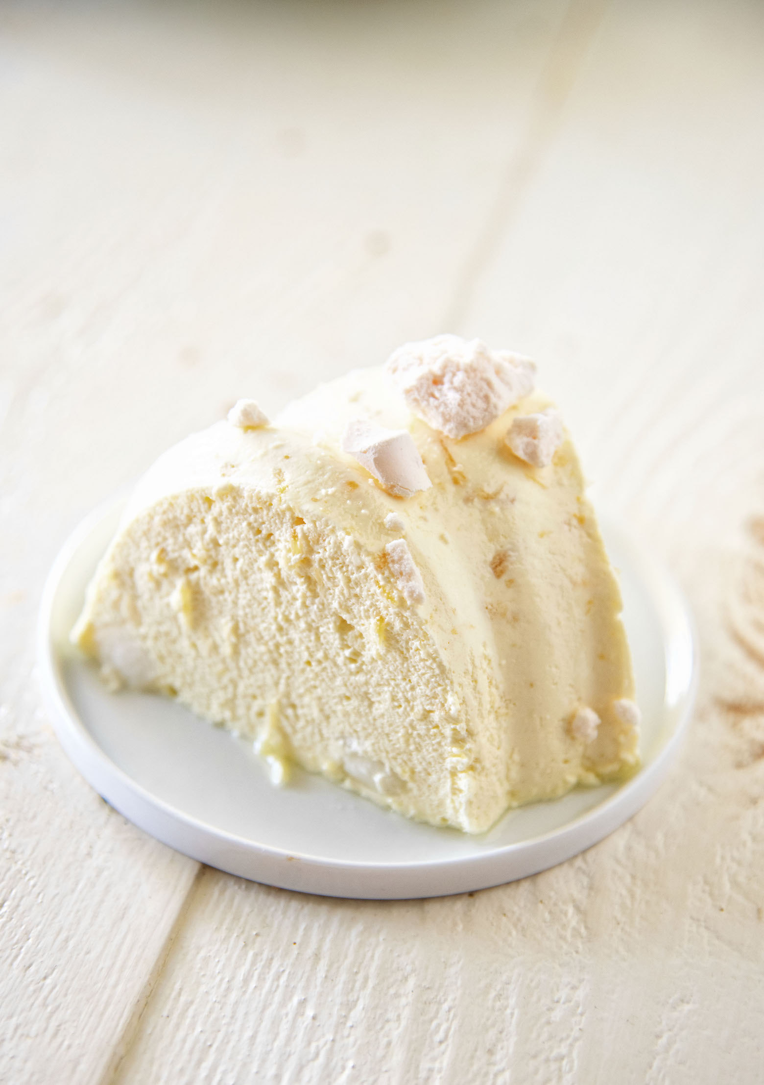 Slice Lemon Meringue Pie Jell-O Salad