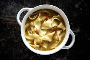 Chickenless-Chicken Noodle Soup
