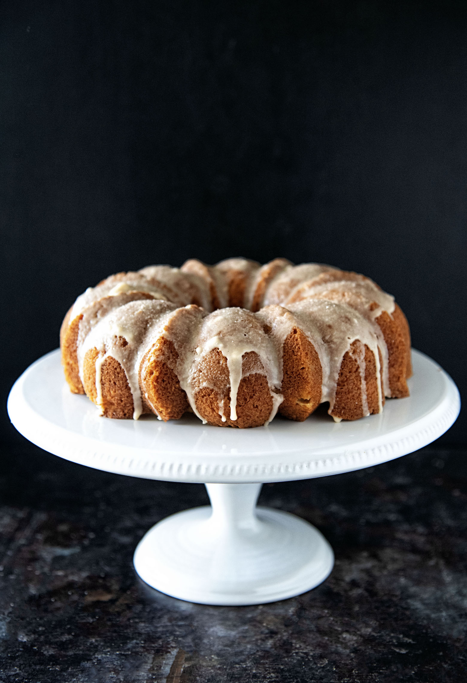 Glazed Apple Cider Donut Cake