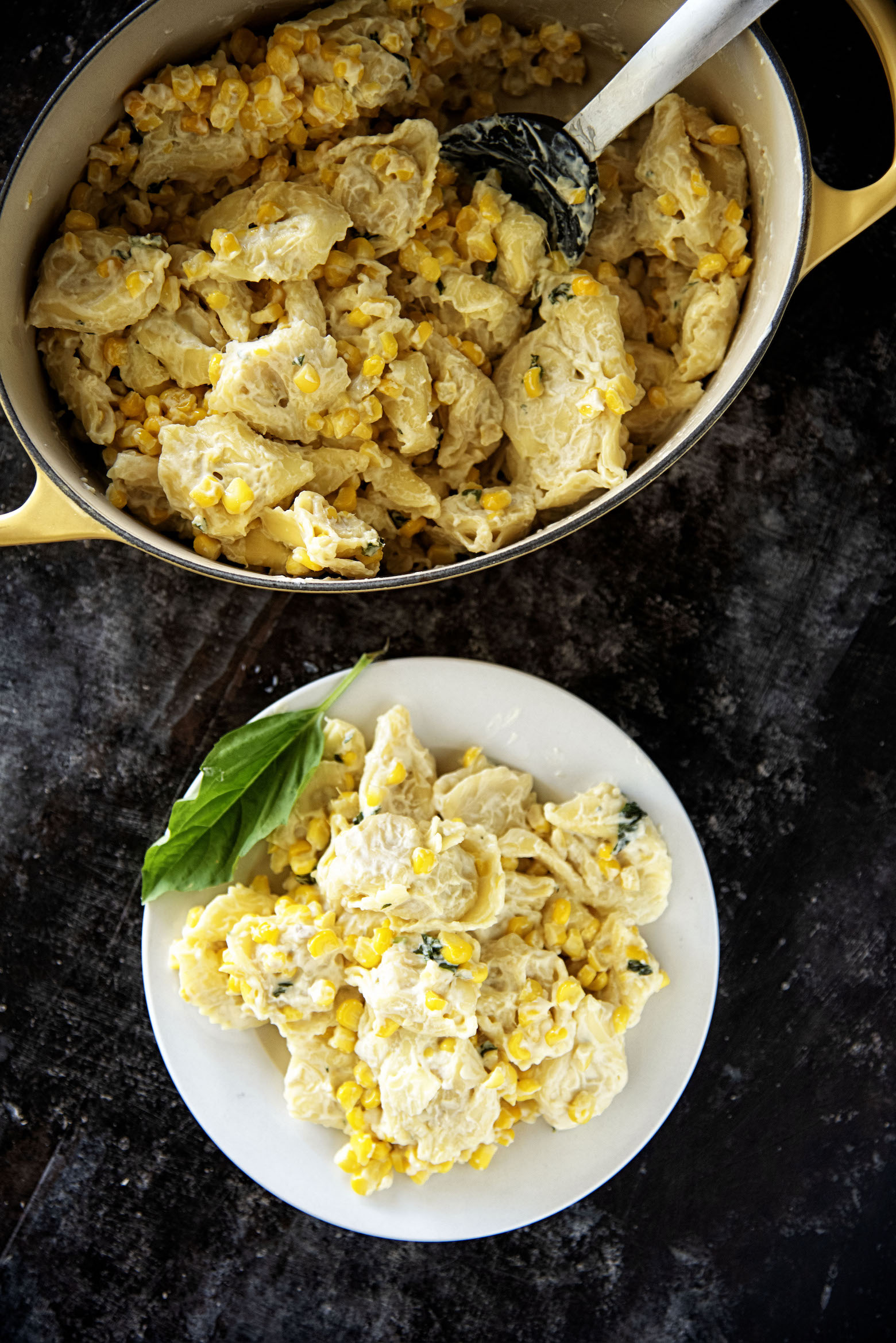 Ricotta Corn Lemon Cheese Tortellini