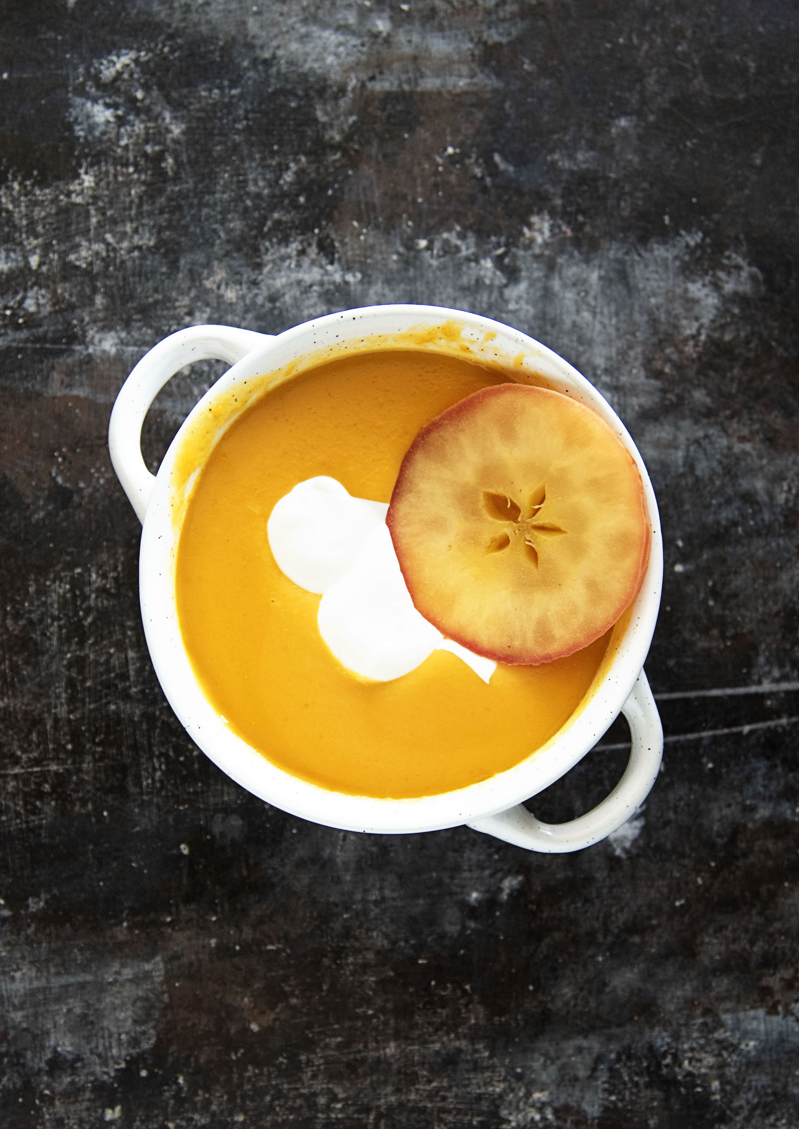 Sweet Potato Apple Cider Soup