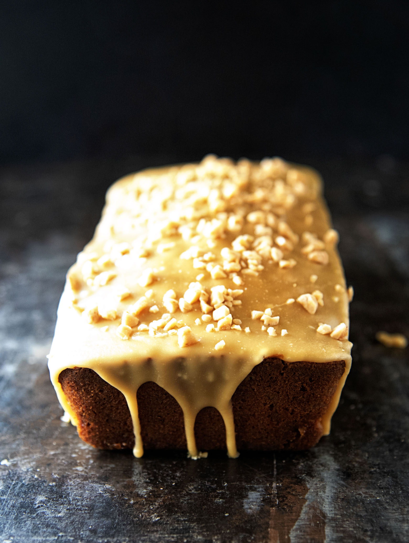 Toffee Apple Cider Pound Cake