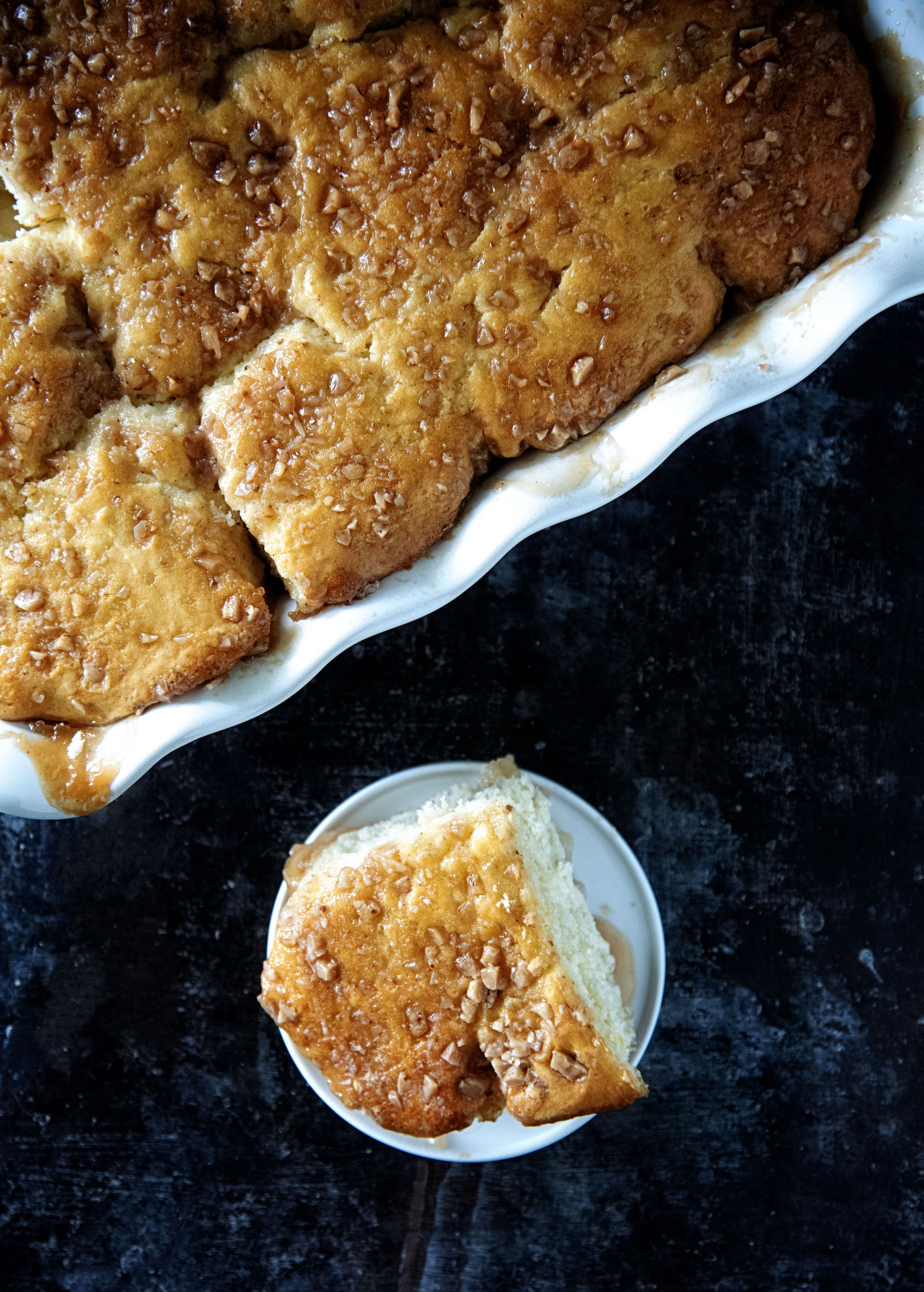 Toffee Apple Pie Cake 